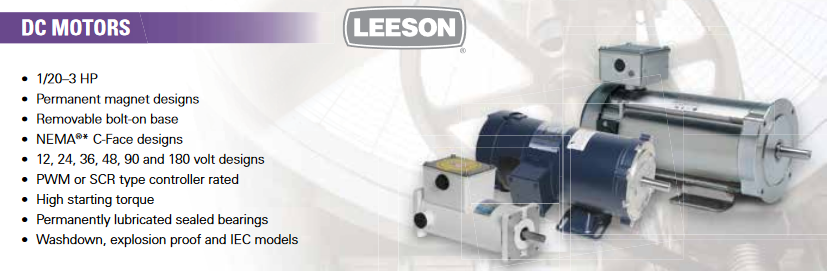 Leeson DC Motors